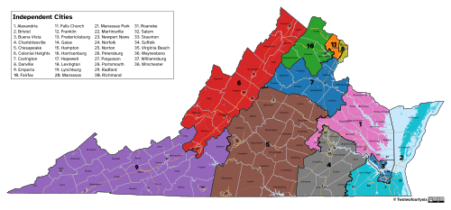 Virginia's congressional districts